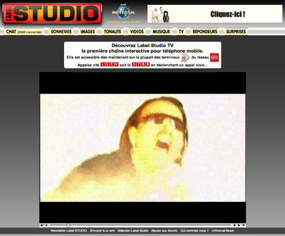 Label STUDIO TV