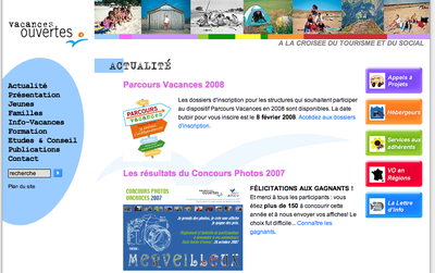 Vacances ouvertes