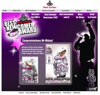 Foot Locker - British Urban Music Awards