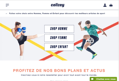 COLIZEY - Place de marché d'articles de sport